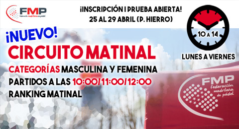 Nueva apuesta de la Federación Madrileña: un minicircuito federado matinal