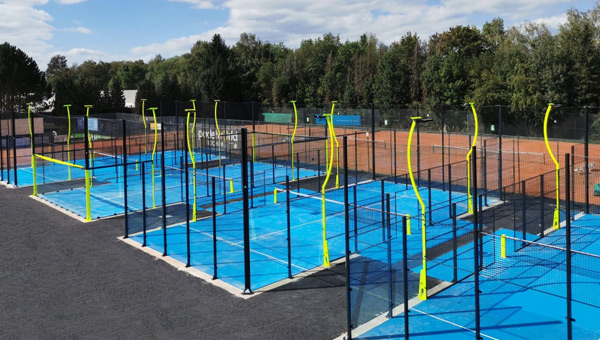 Nuevas pistas adidas padel en Alemania montaje