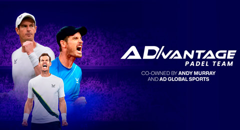 Llega a la Hexagon Cup el Team AD/vantage con Andy Murray como embajador