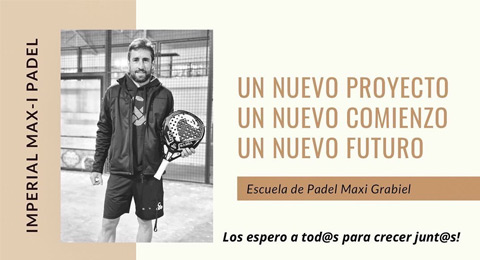 Nuevo proyecto de futuro para Maxi Grabiel