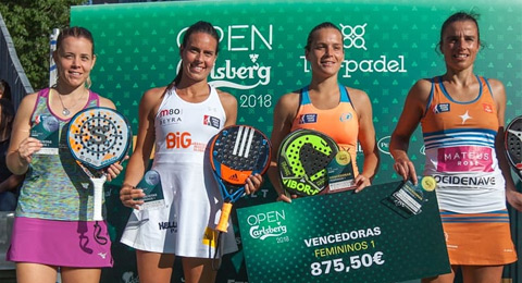 Ana Catarina Nogueira y Filipa Mendonça se llevan la final del Open Carlsberg de Oporto