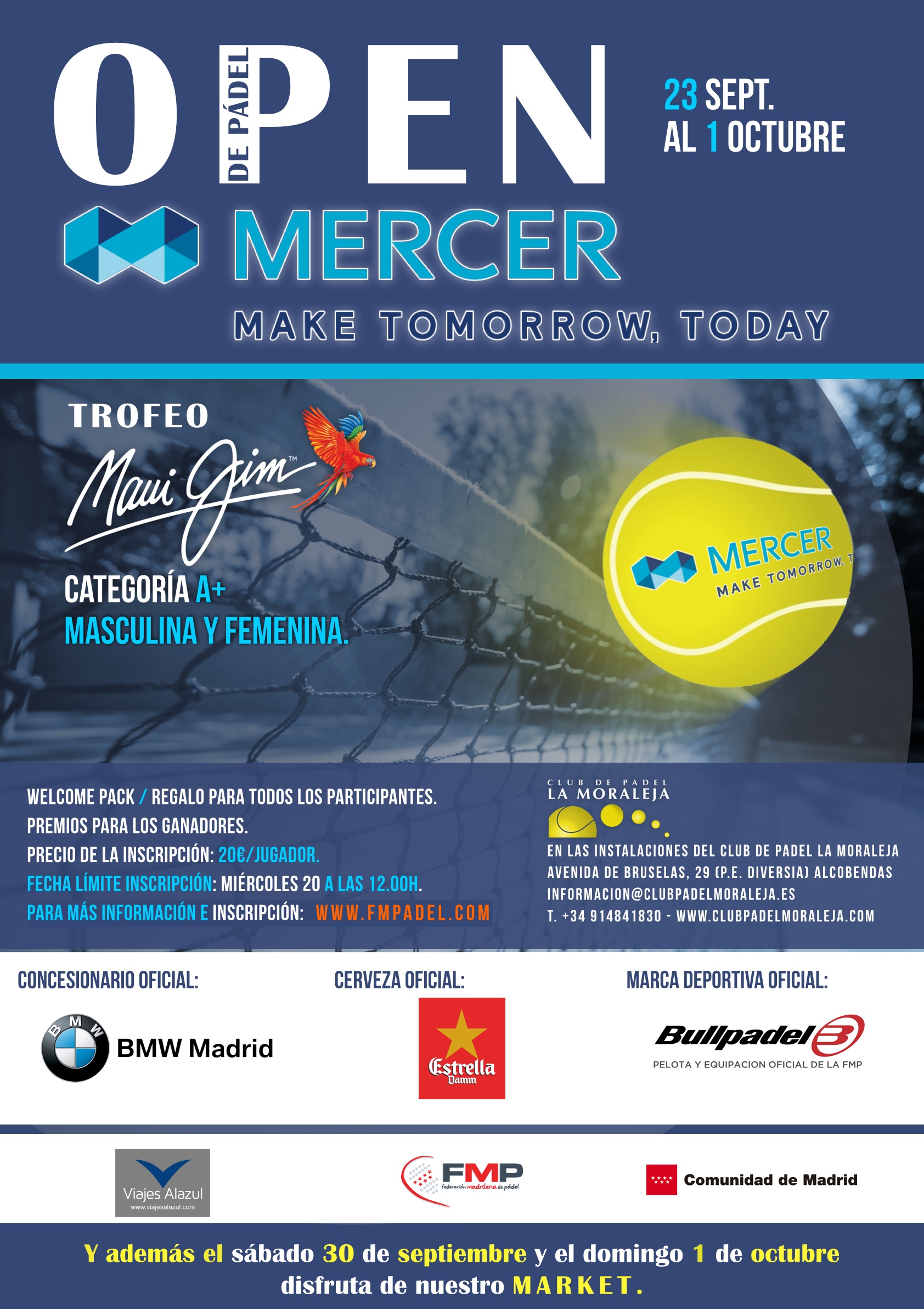 Open Mercer CP Moraleja 2017