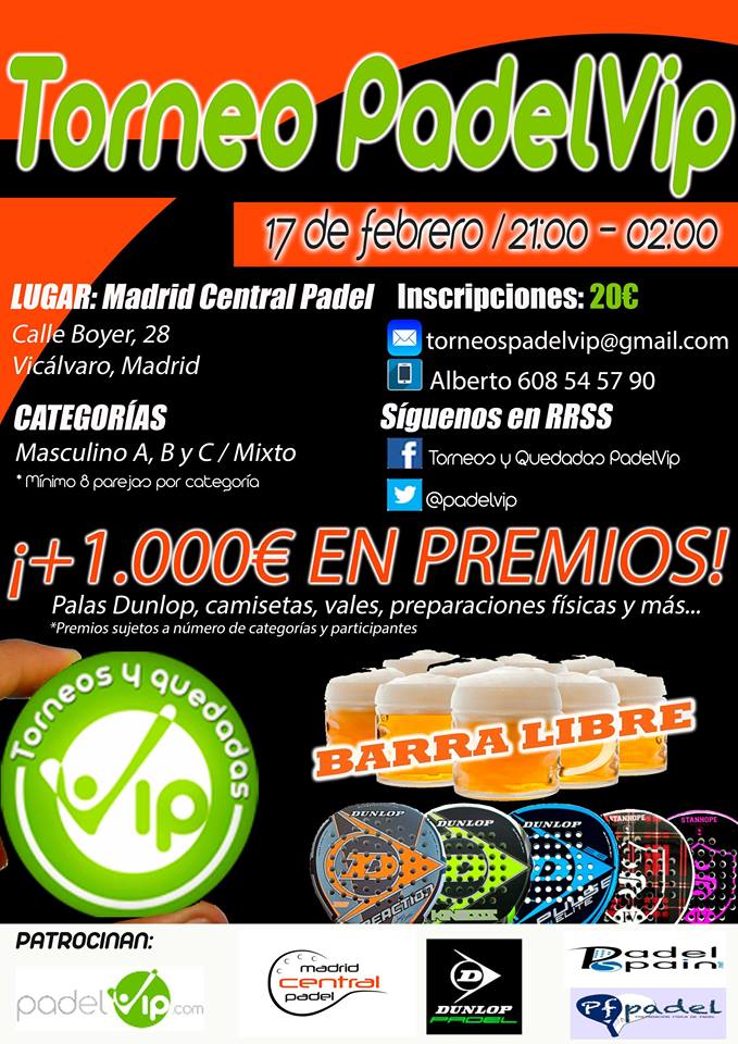 PadelVip 17 febrero