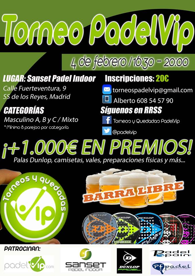 PadelVIp 4 febrero