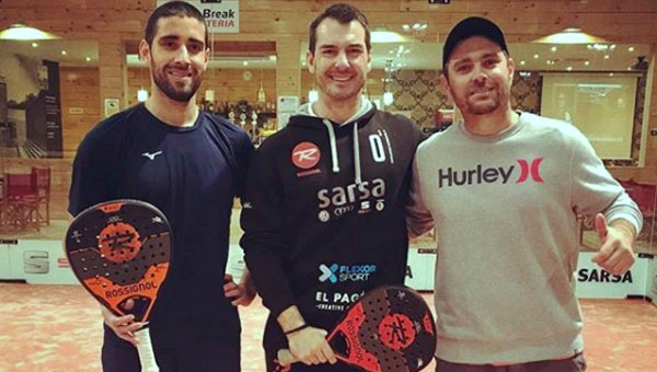 Jordi Muñoz, Javier Escalante y Pablo Aymá entrenamientos 2018