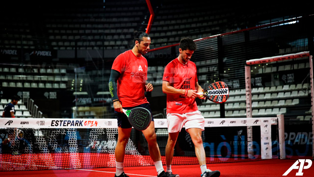 Pablo Lijó y Miguel semmler inicio cuadro final Castellón Open 2023 A1 Padel