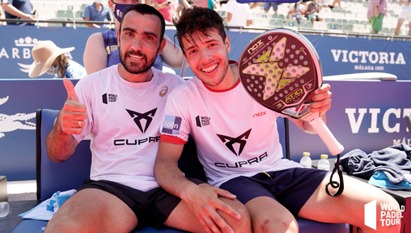 Pablo Lima y Agustín Tapia semis Marbella Master 2021