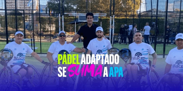 Reconocimiento APA padel adaptado