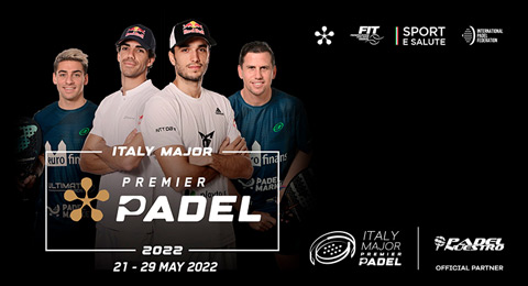 Grupo Padel Nuestro se convierte en patrocinador oficial del Italy Major Premier Padel