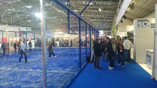 Pádel en ISPO Munich 2022 pista