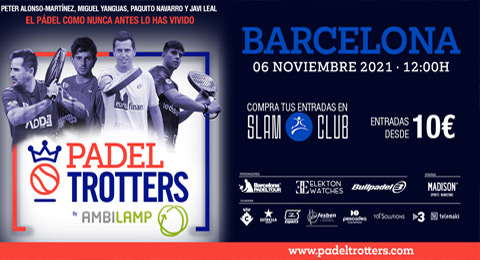 Prepárate para un nuevo show de los virtuosos Padel Trotters