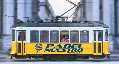 Padel Nuestro coge el tranvía hasta Lisboa