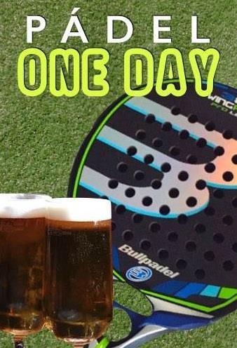 Cartel Padel One Day