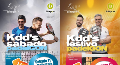 Doble invitación a las pistas por parte de Eventos PadelGon