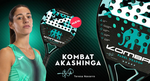 Kombat Padel presenta el nuevo modelo de Teresa Navarro: Akashinga