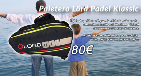 Completa tu regalo para el Día del Padre con el paletero Lord Padel