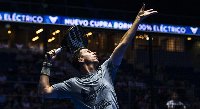 Paquito Navarro dieciseisavos de final Madrid Premier Padel 2022