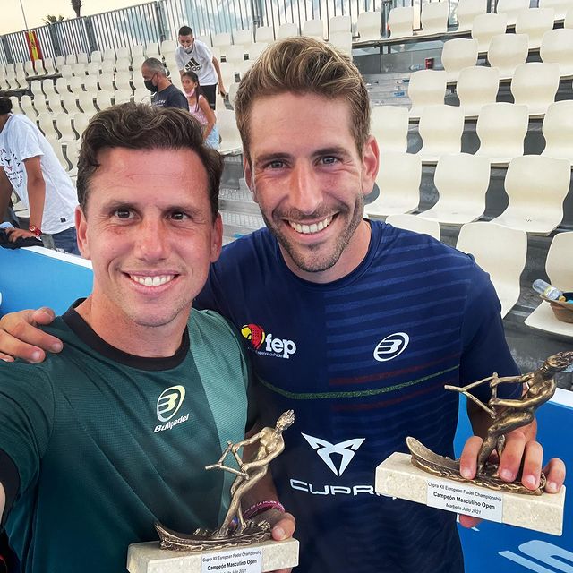 Paquito Navarro y Álex Ruiz campeones Europa por parejas