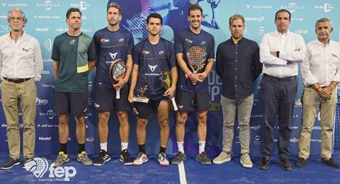 Paquito Navarro y Álex Ruiz tocan la gloria europea en Marbella