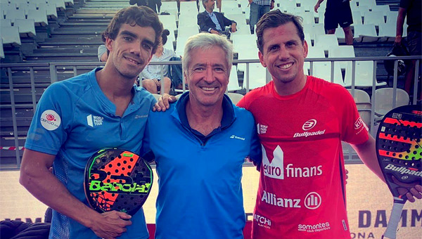 Paquito Navarro y Juan Lebrón victoria Cascais 2019 dieciseisavos de final