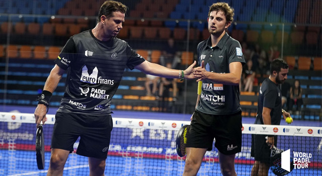 Paquito Navarro y Miguel Yanguas cuadro final Menorca Open 2022