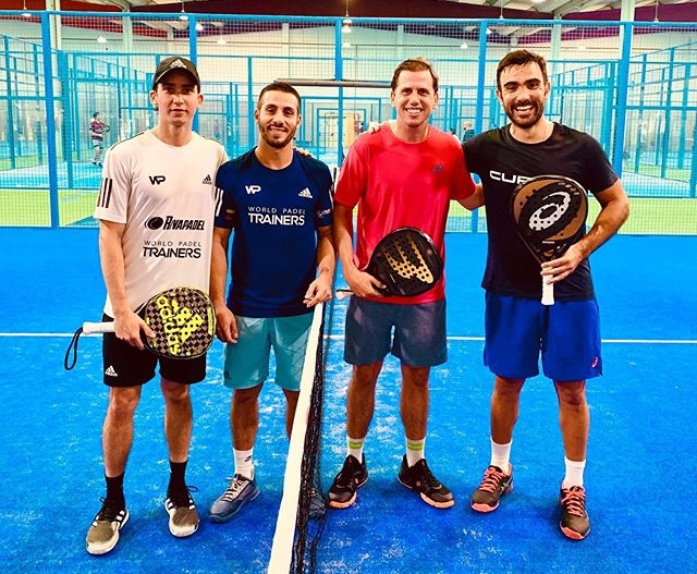 Paquito Navarro y Pablo Lima primer entreno 2020