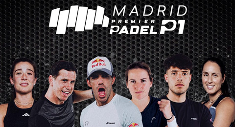 Madrid Premier Padel P1 presentará dos cuadros con las mejores palas profesionales
