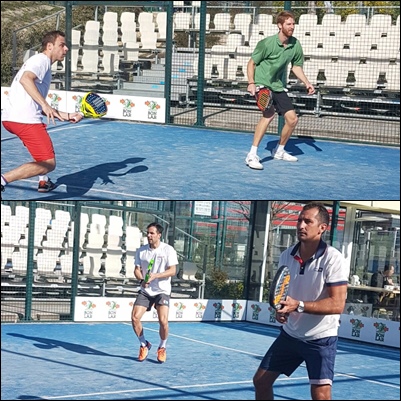 Participantes torneo blue padel rivas