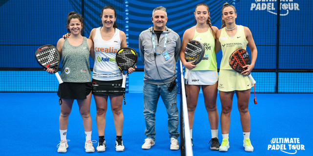 Partido Alicia Blanco y Mónica Gómez contra Águeda Pérez y Patricia Martínez ronda dieciseisavos Leganés UPT 2024 