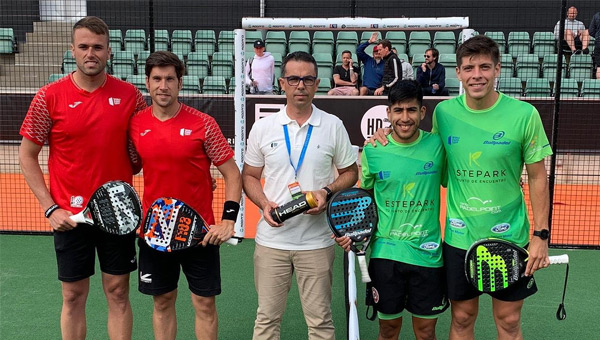 Fede Chingotto y Juan Tello duelo octavos de final Suecia 2019