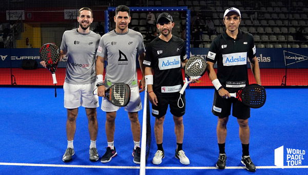 Partido cuartos Vigo Maxi Sánchez y 'Lucho' Capra ante Fernando Belasteguín y Sanyo Gutiérrez