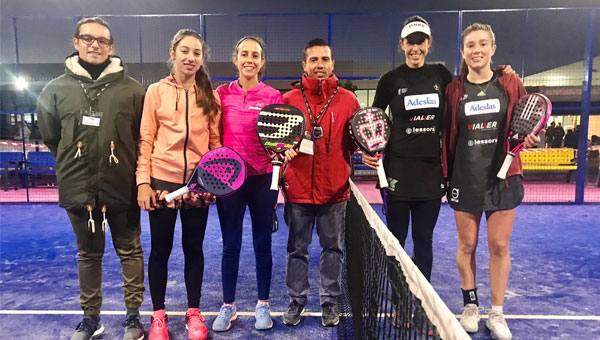 Carmen Goenaga y Marta Talaván contra Marta Marrero y Marta Ortega Patty Llaguno y Eli Amatriain cto españa absoluto cuartos 2019