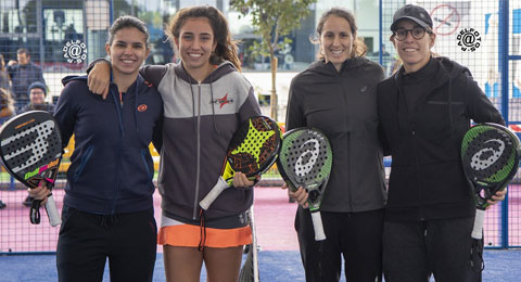 Tremenda igualdad en los partidos de cuartos femeninos del Cto. de España