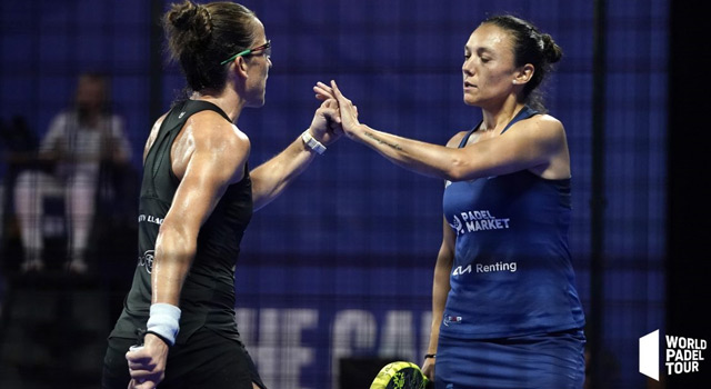 Patty Llaguno y Virginia Riera octavos Málaga Open 2022