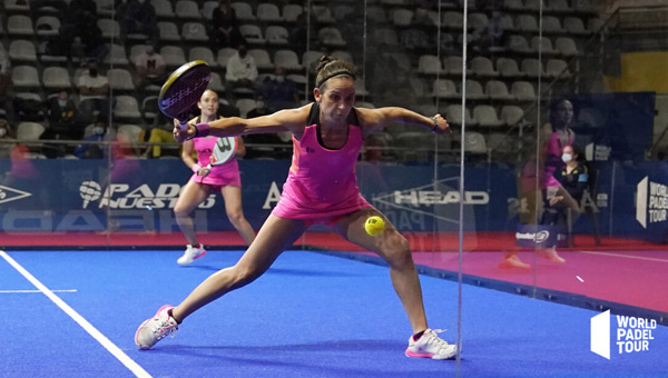 Patty Llaguno y Virginia Riera partido semis Vigo Open 2021