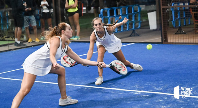 Pilar y Rocío ALbarrán pre previas Cascais Open 2022