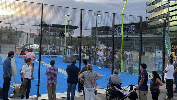 Pista adidas padel San Chinarro