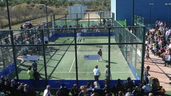 Pista de pádel torneo