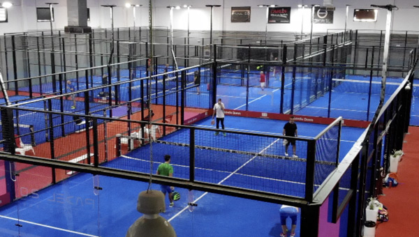 Pistas de pádel indoor