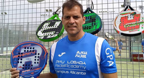 Pitu Losada, nuevo proyecto unido a la firma Royal Padel