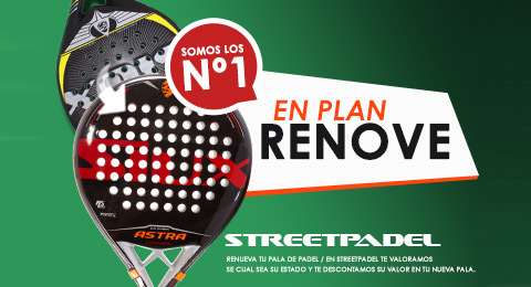 Cambia tu pala por otra nueva con la promoción de Street Padel