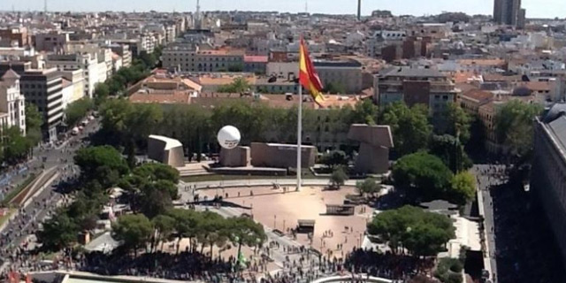 Plaza de Colón de Madrid 2024