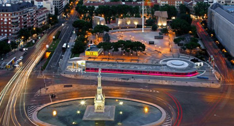 Cuenta atrás para la Hexagon Cup: llega su pista de exhibición a la Plaza de Colón