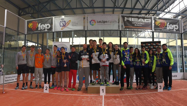 Ganadores segunda categoría cto españa cadetes