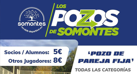 El Club Deportivo Somontes te anima a participar en sus citas tipo pozo