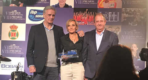 Eva Gayoso, uno de los grandes reconocimientos de los Premios Ciudad de la Raqueta