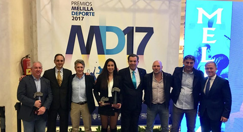 Melilla premió al pádel en su Gala de Deportes