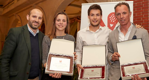 Navarra vivió una noche de merecidos homenajes a sus mejores clubes