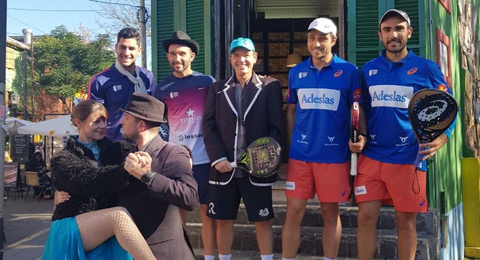 Notas de tango para presentar el Buenos Aires Padel Master