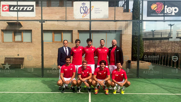 Equipo Español Europeo foto de familia